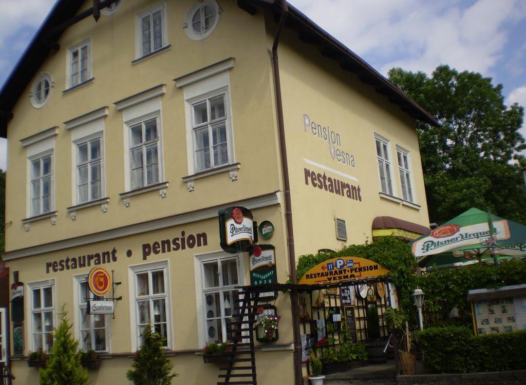 Pension A Restaurant Vesna - Ceske Svycarsko Srbská Kamenice Zewnętrze zdjęcie